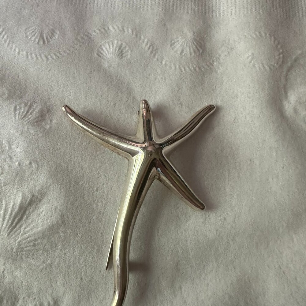 Tiffany & Co. - Elsa Peretti Sterling Silver Starfish Brooch